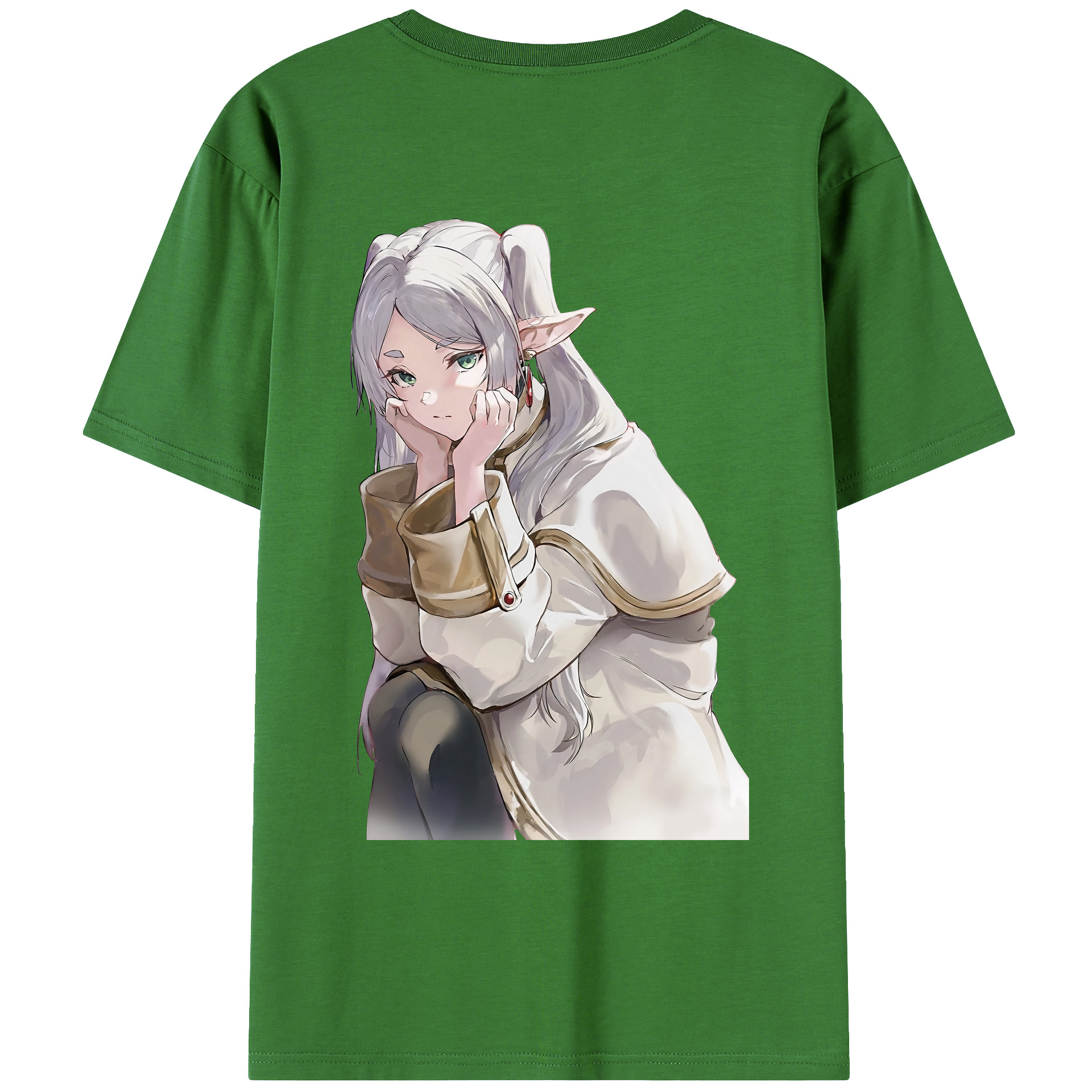 （画像用） 葬送のフリーレン Frieren レディース半袖Tシャツ(バックプリント)